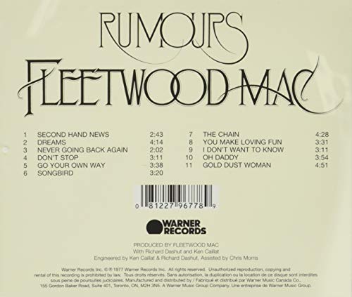Fleetwood Mac / Rumours (2004 Remaster) - CD
