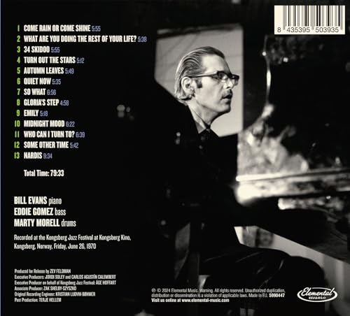 Bill Evans Trio / In Norway: The Kongsberg Concert - CD