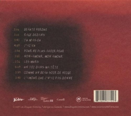 Luc De Larochelière / Un Toi Dans Ma Tete - CD
