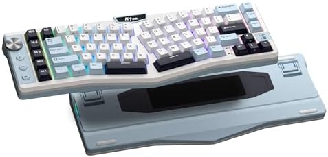 RK ROYAL KLUDGE A72 Alice Ergonomic Wireless Mechanical Keyboard,Split Ergo|B0FY2XRSJX