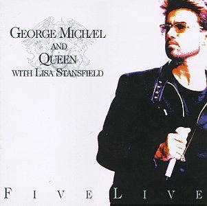 George Michael & Queen, with lisa stansfield / Five Live - CD (Used)