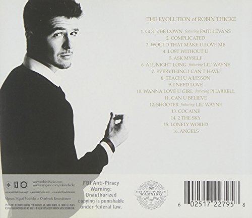 Robin Thicke / Evolution Of Robin Thicke - CD