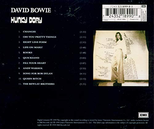 David Bowie / Hunky Dory - CD (Used)
