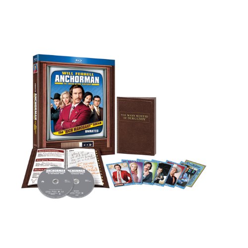 Anchorman: The Legend of Ron Burgundy (Unrated Rich Mahogany Edition) / Présentateur vedette : La légende de Ron Burgundy (Édition «Acajou Massif» Prolongée) [Blu-ray] (Bilingual)