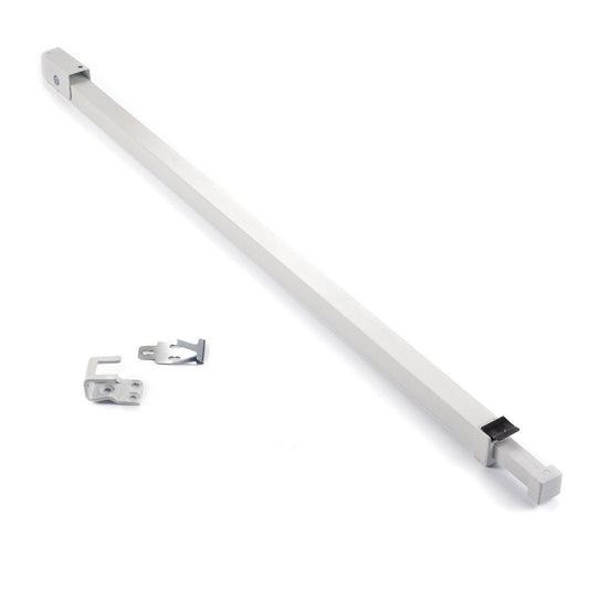 Ideal Security Sliding Patio Door Security Bar with Child-Proof Lock, Extendable, White (25.75-47.5 Inches) 🍁 All In One Marketplace Canada