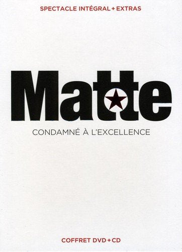 Martin Matte : Condamné à l'excellence - DVD + CD (Used)