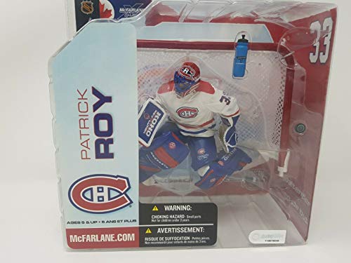 McFarlane NHL Series 5 Action Figure: Patrick Roy Montreal Canadiens (Regular White Jersey)