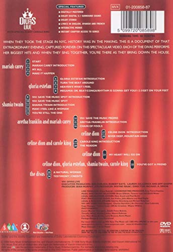 Various Artistd / Divas Live - DVD (Used)