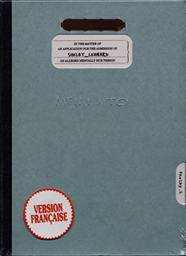 Memento: Édition Limitée (English/French) 2000 (Widescreen) Coffret de 2 Disques (Cover Bilingue) Régie au Québec