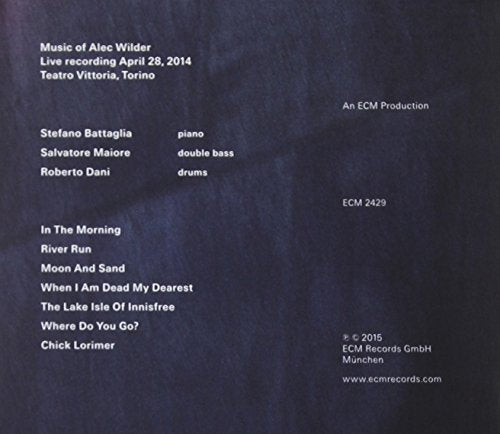 In The Morning: Music of Alec Wilder