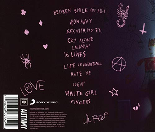 Lil Peep / Come Over When You're Sober, Pt. 2 - CD