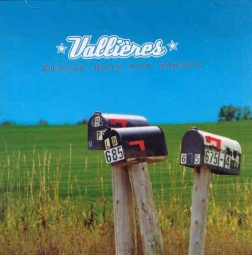 Vincent Vallières / Chacun Dans Son Espace - CD (Used)