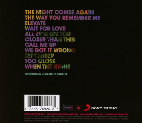 St. Lucia / When The Night - CD