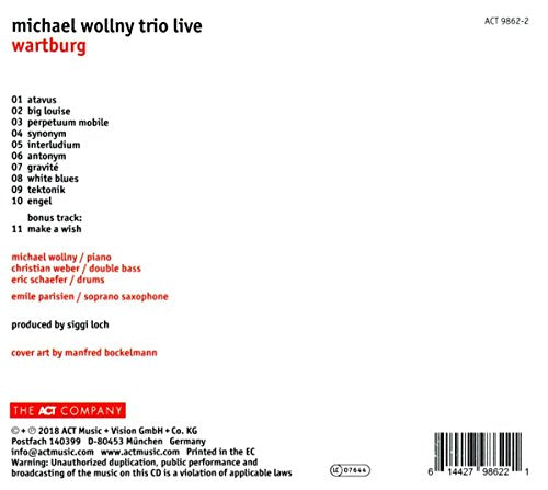 Michael Wollny Trio / Wartburg - CD (used)