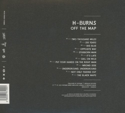 H-burns / Off The Map - CD