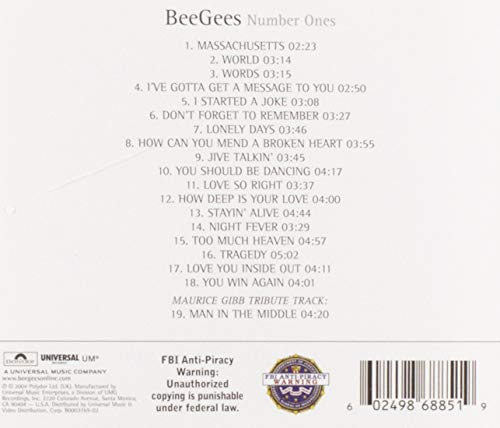 Bee Gees / Number Ones - CD