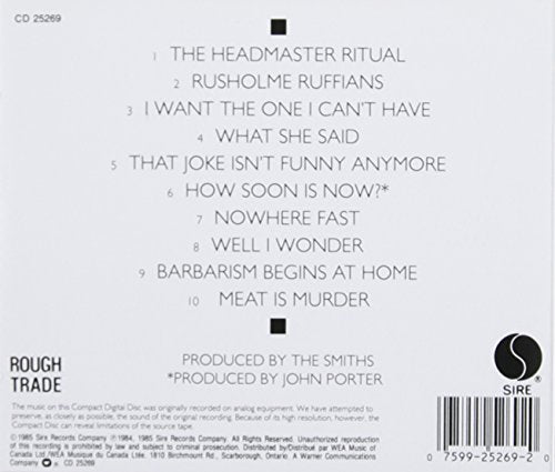The Smiths / Meat Is Murder - CD