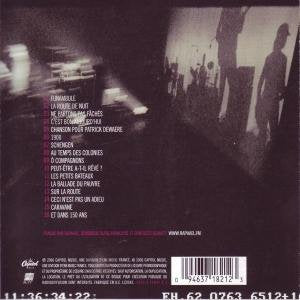 Raphael / Resistance a La Nuit Live - CD