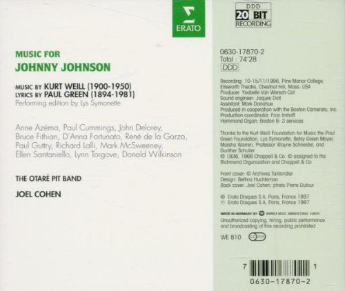 Musique pour Johnny Johnson