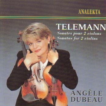 Angèle Dubeau /  Telemann (Sonatas for 2 Violins) - CD (Used)