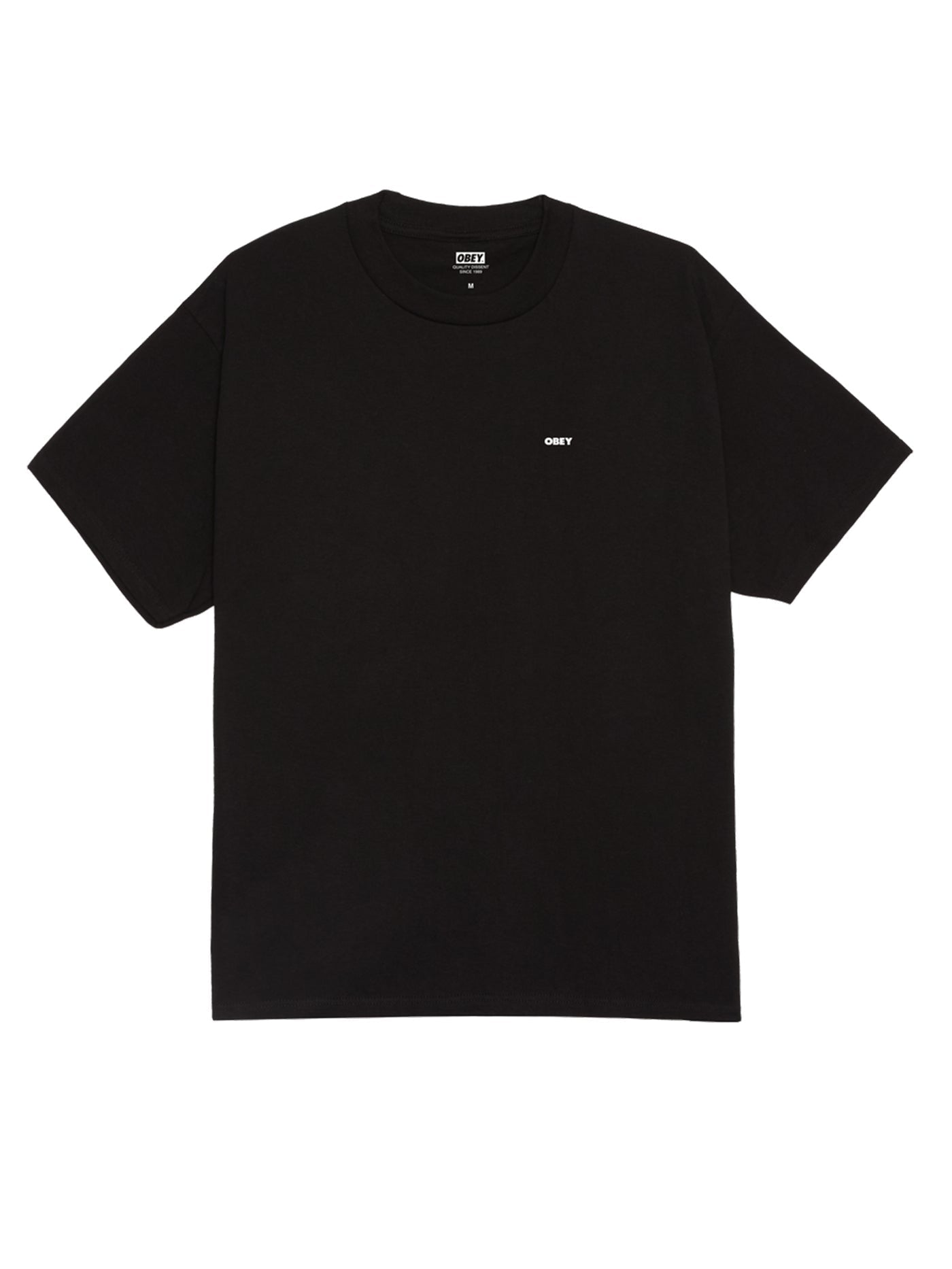 Obey 'Warning Sign' Tee - Black