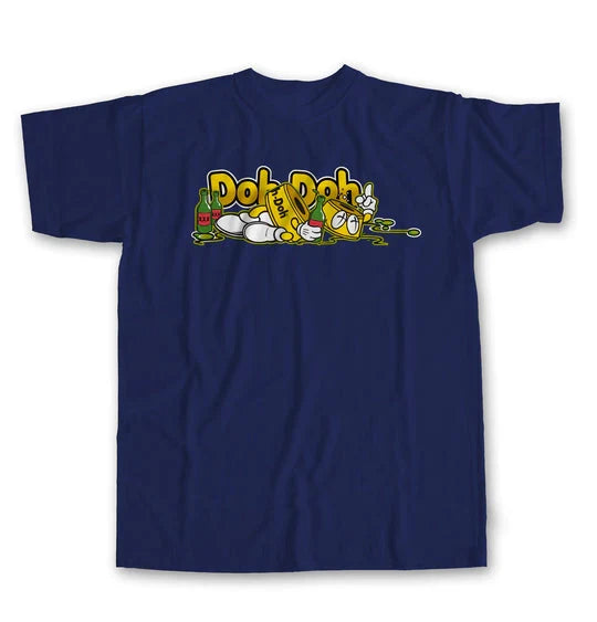 Shorty's 'Doh Doh Yellow' Tee - Navy