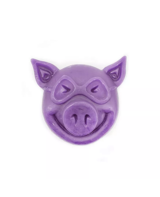 Pig Wheels 'Pig Head' Wax - Purple