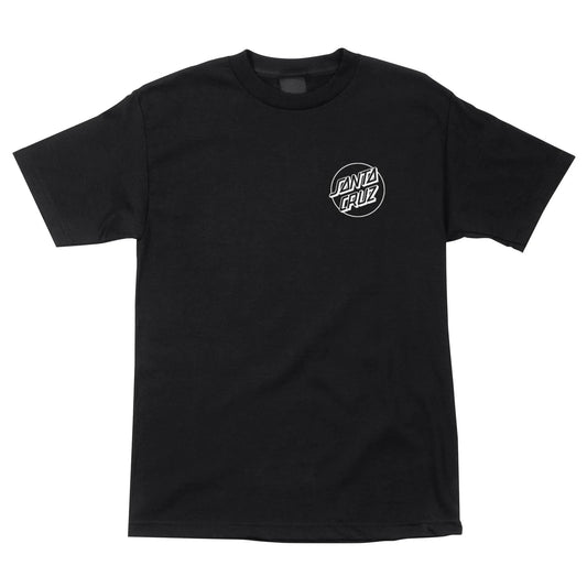 Santa Cruz 'Opus Dot' Tee - Black