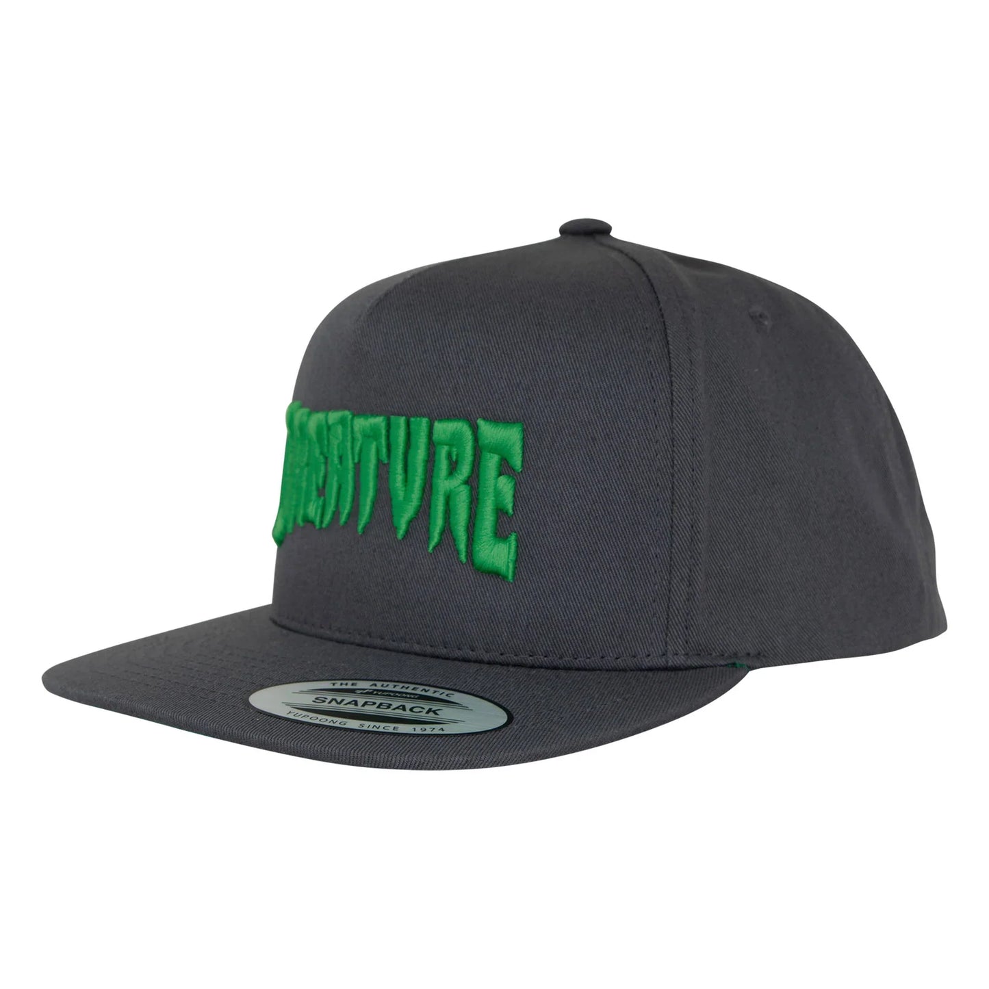 Creature 'Mono Logo' Snapback - Dark Green