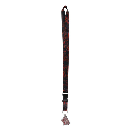 Creature x Cannibal Corpse Keychain Lanyard - Red/Black