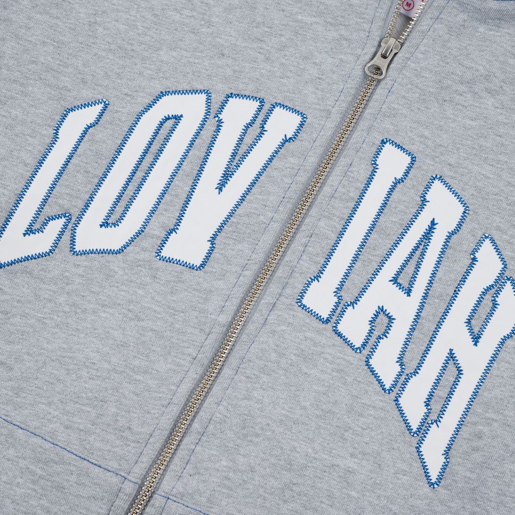 Loviah 'Team' Zip-Up Hoodie - Heather Grey