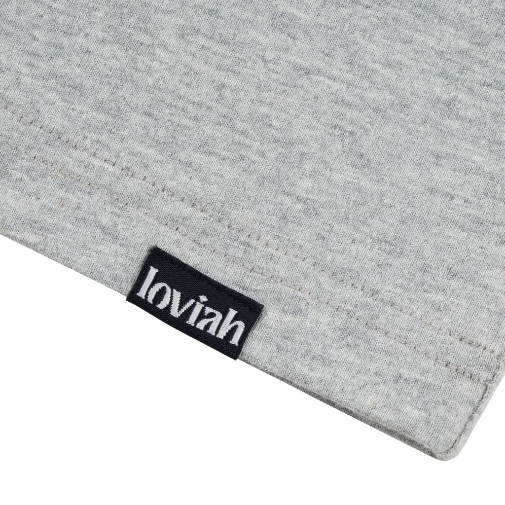 Loviah 'Original Denim' Tee - Heather Grey