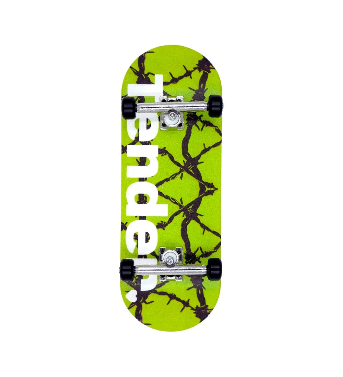 Slushcult x Tender 'Grom Series Barbed Wire' Complete Fingerboard - Green