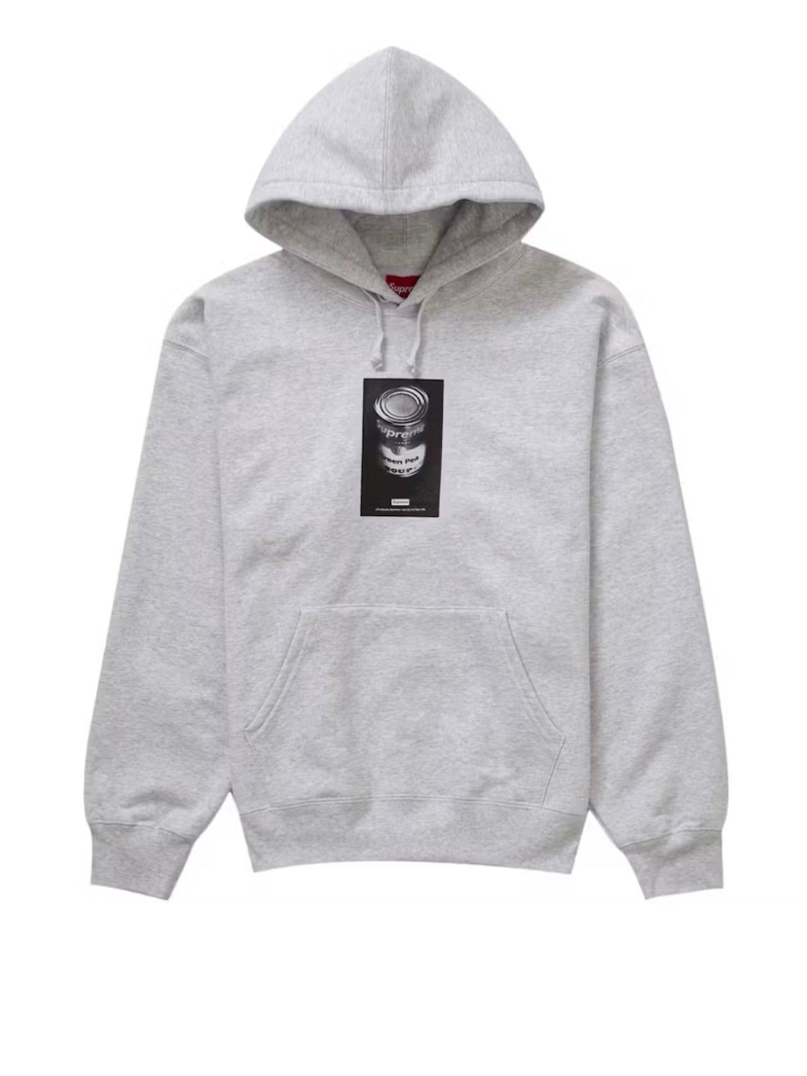 Supreme 'Soup Can' Hoodie - Ash Grey