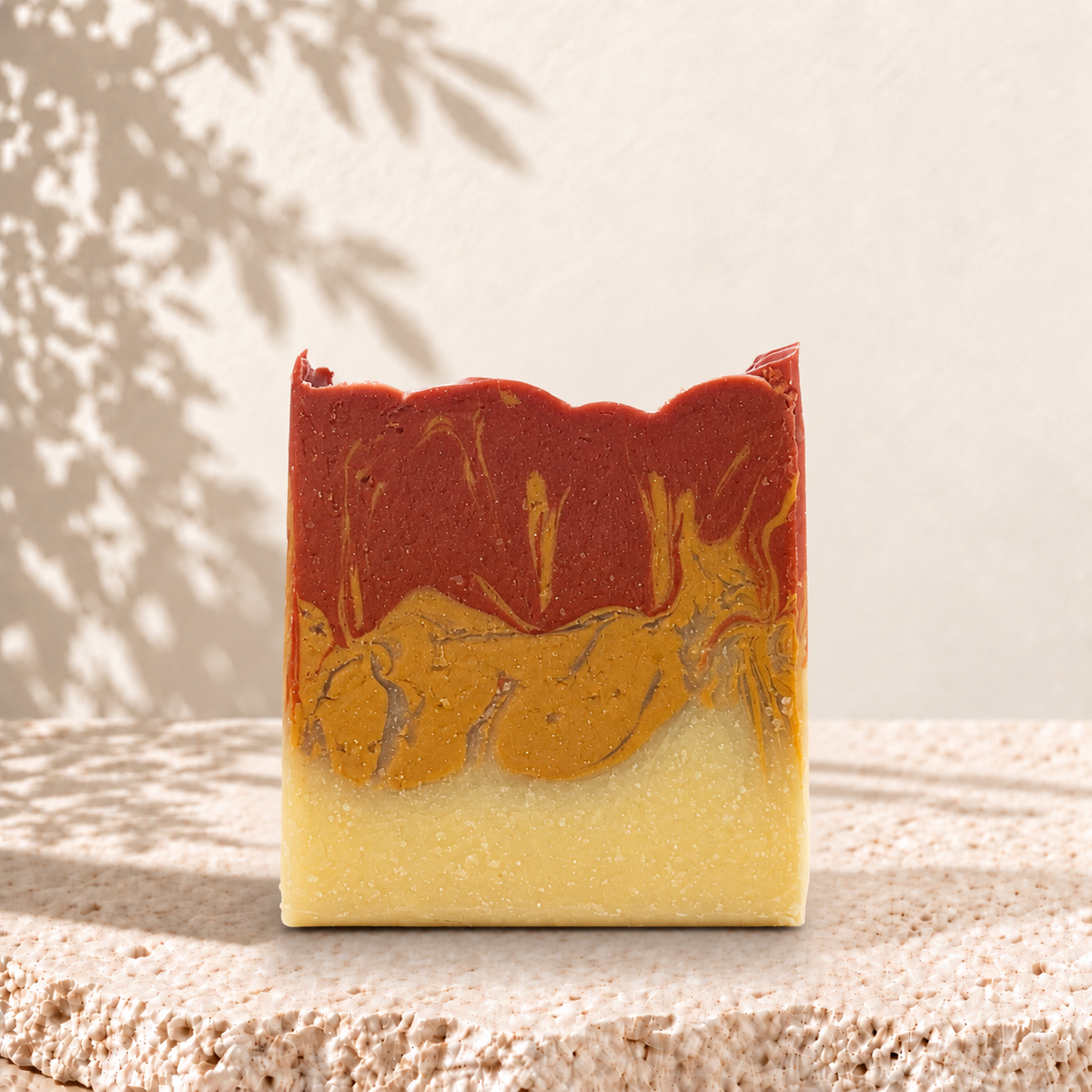 Savon à l'argile rouge ULRICK gingembre & pamplemousse