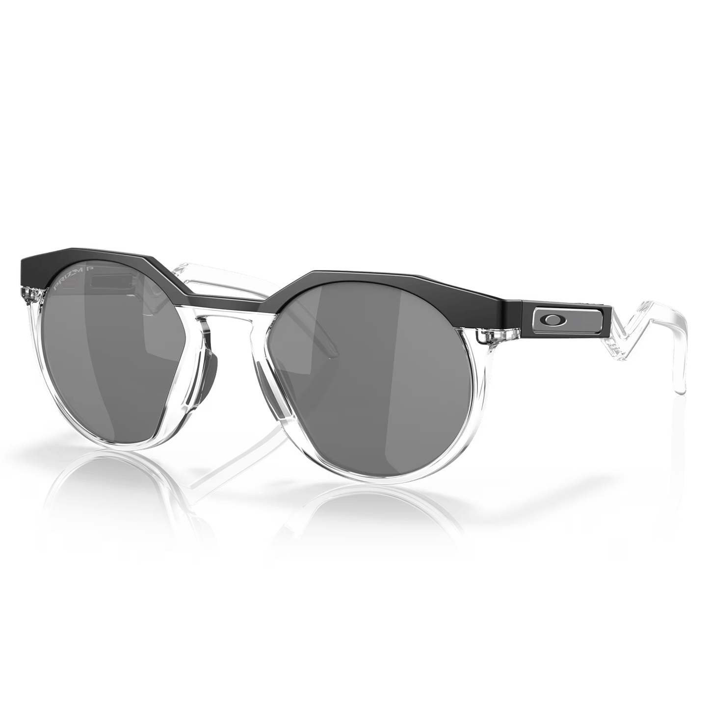 Oakley 'HSTN' Sunglasses - Matte Black/Clear