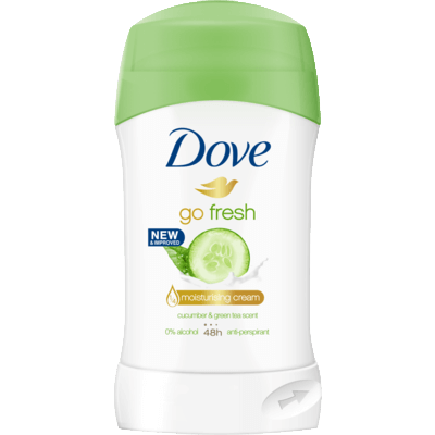BÂTON ANTI-TRANSPIRANT DOVE - GO FRESH 40G