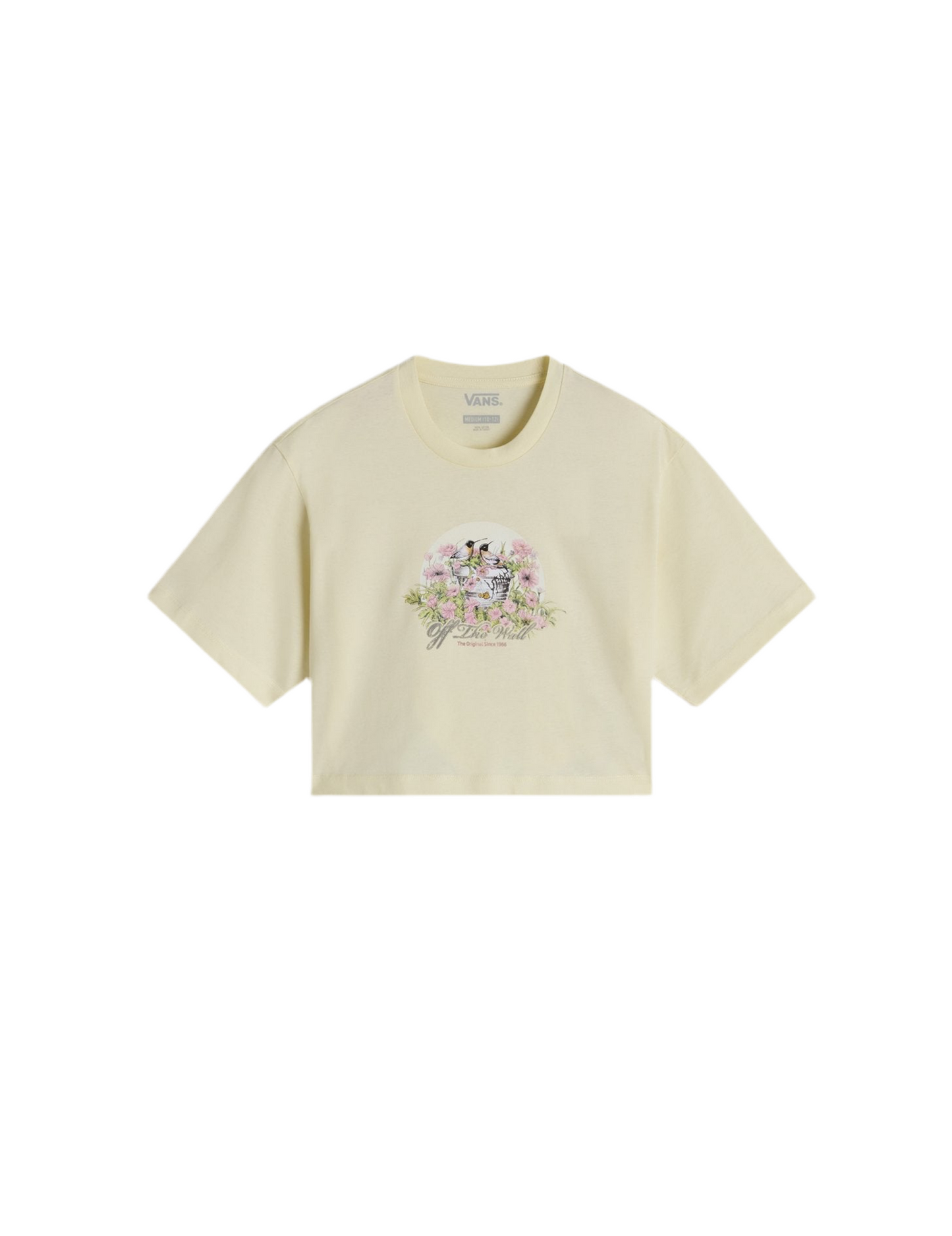Vans 'Birdsong Relaxed' Cropped Tee - Yellow (Women's)