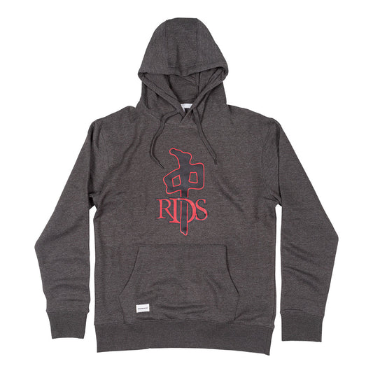 Red Dragon 'OG Logo' Hoodie - Charcoal/Black/Red