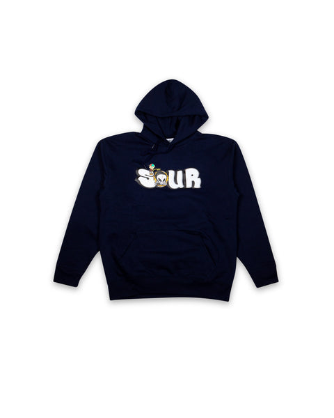 Sour Solution x Grant Patterson 'Grant Piss' Hoodie - Navy