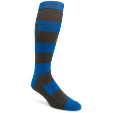 Volcom Mod Stripe Sock - Cyan