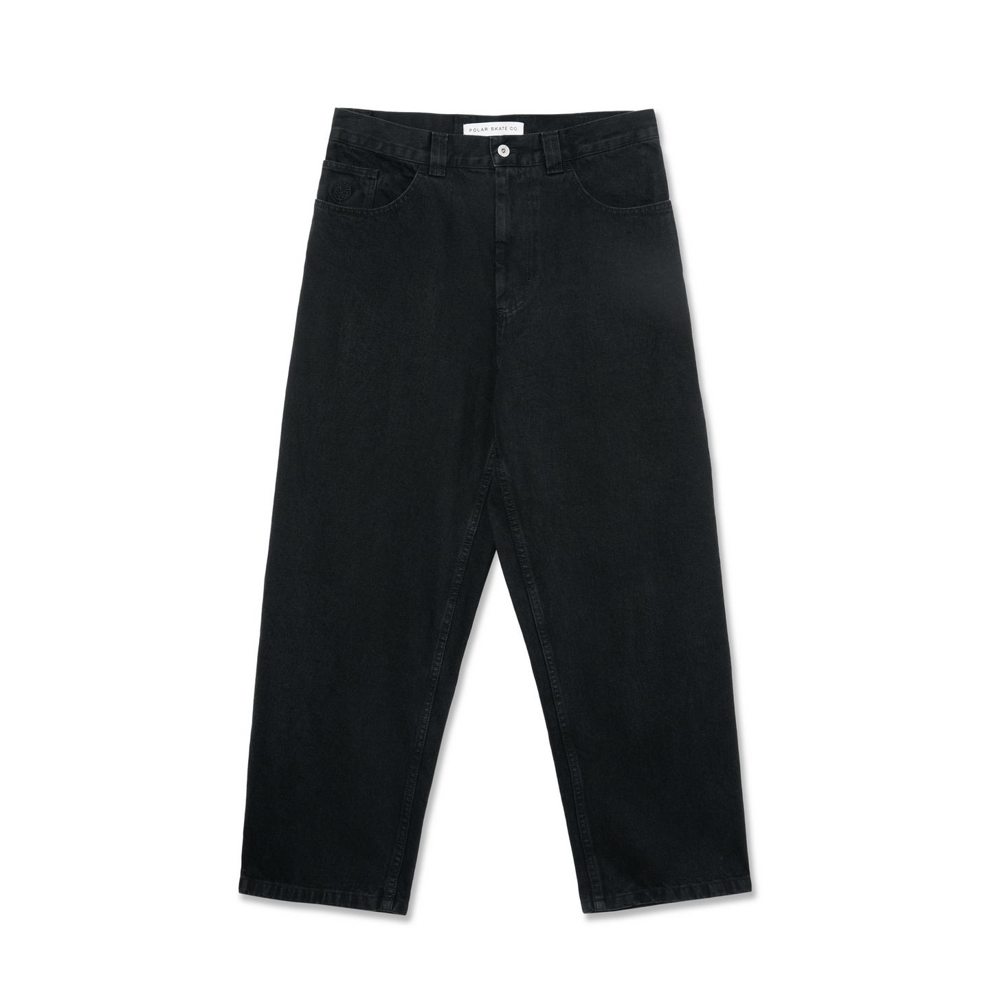 Polar Skate Co. 'Big Boy' Baggy Jeans - Pitch Black