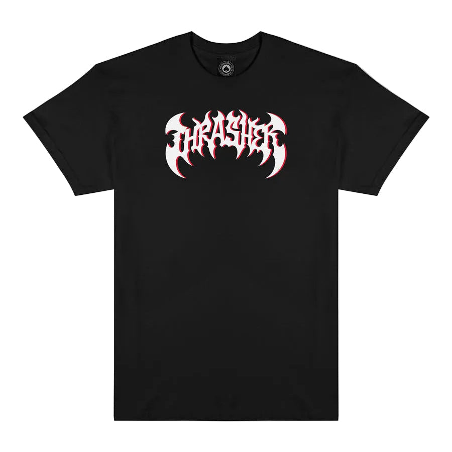 Thrasher 'Heavy Metal' Tee - Black