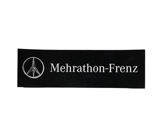 Mehrathon 'Luxury Car' Sticker - Black