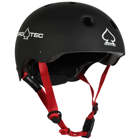 Pro-Tec 'Classic Certified' Skate Helmet - Matte Black (KIDS)