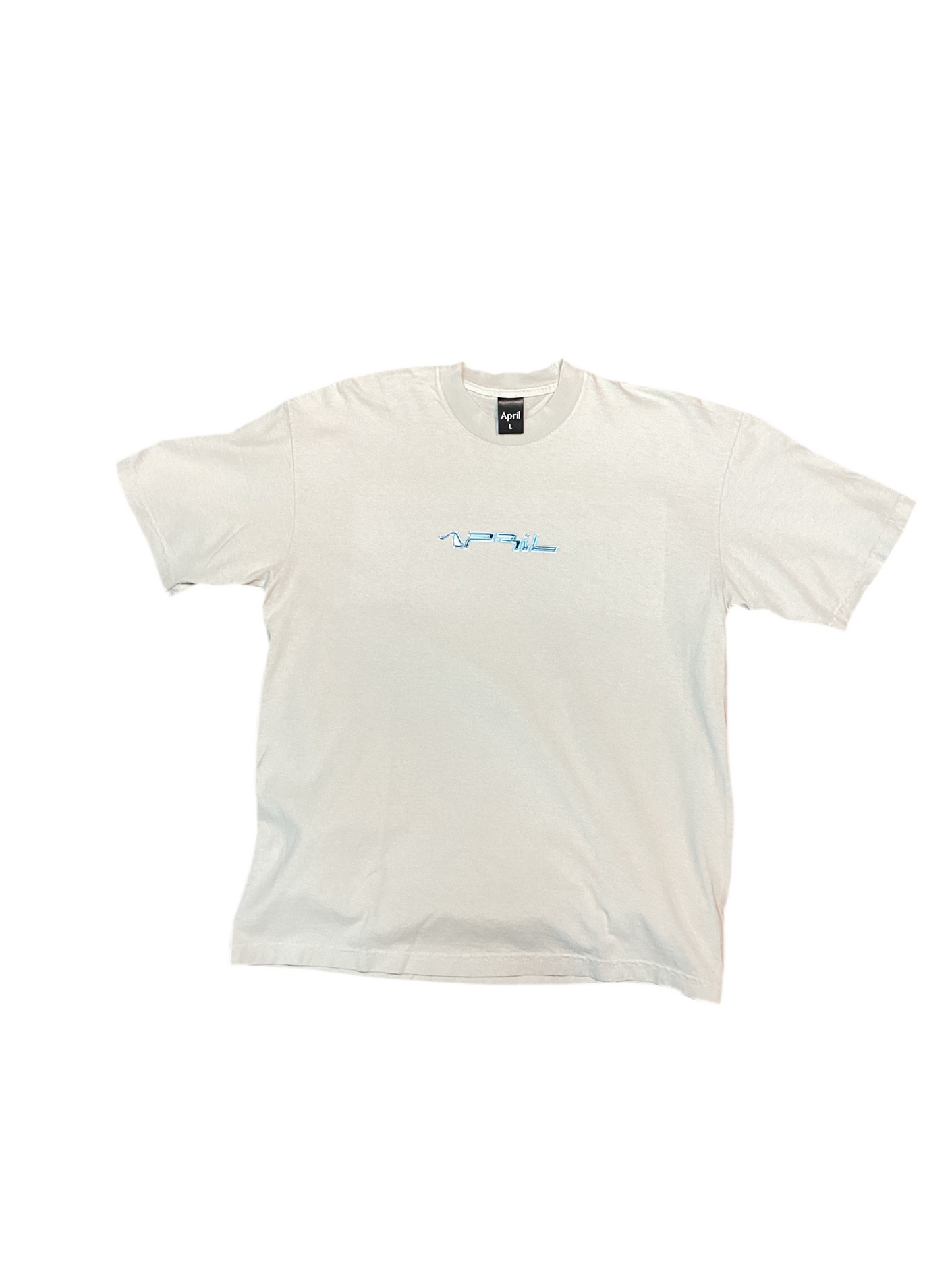 April Skateboards 'Futur' Tee - Light Grey