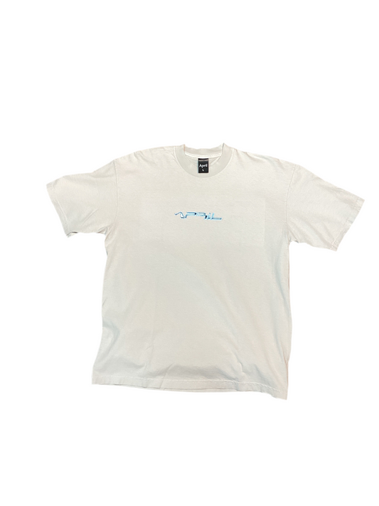 April Skateboards 'Futur' Tee - Light Grey