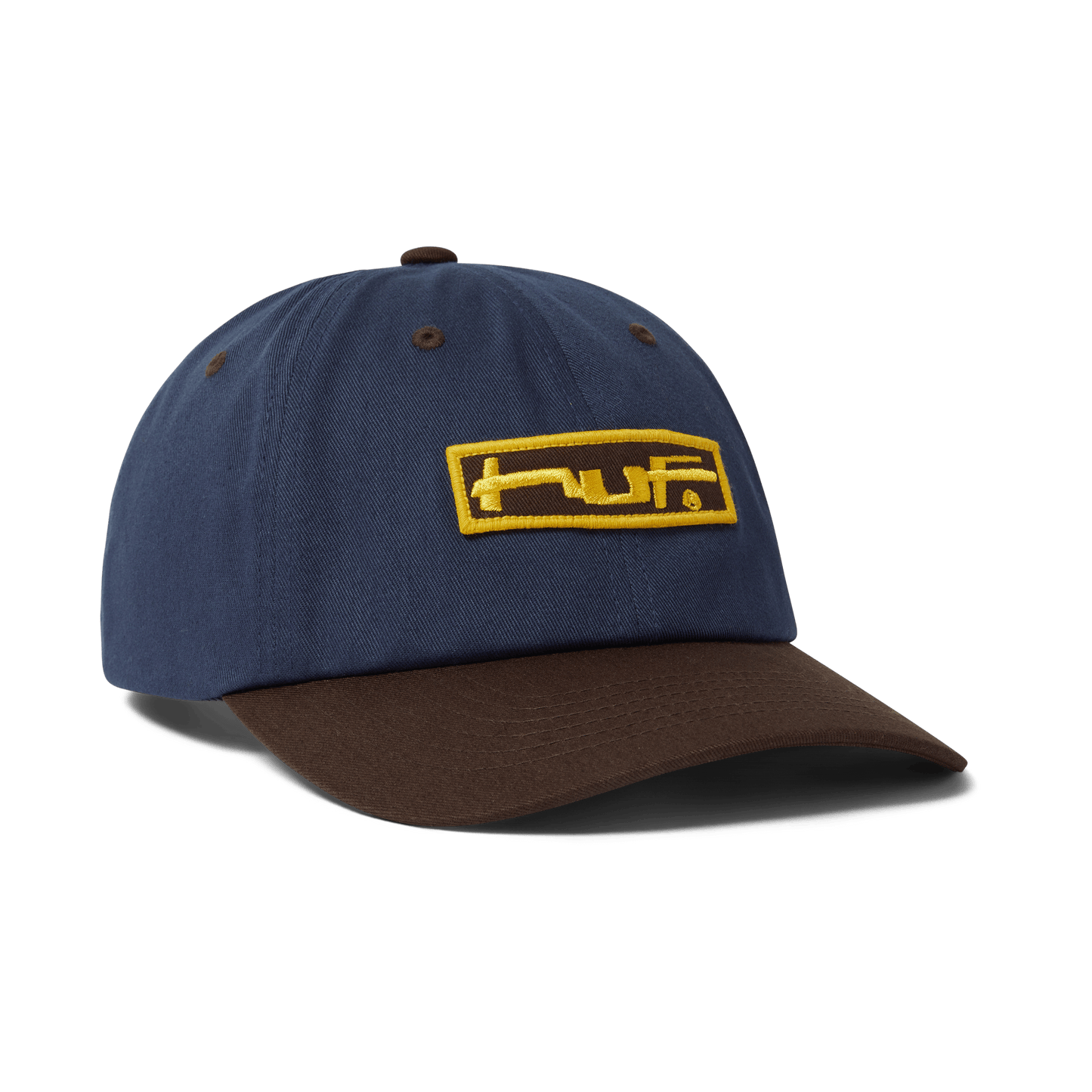 HUF 'Stretch Logo' 6-Panel Cap - Navy