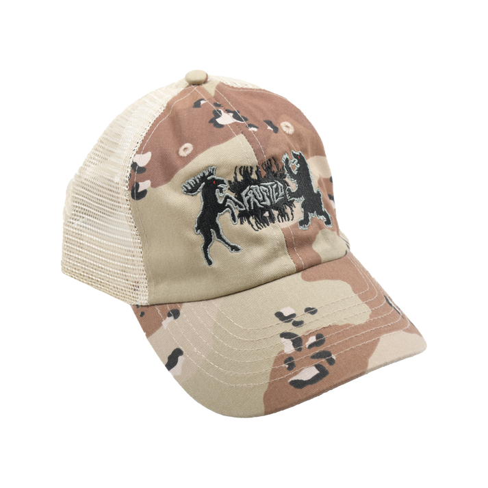 Frosted Skateboards 'Hunt' Trucker Cap - Desert Camo