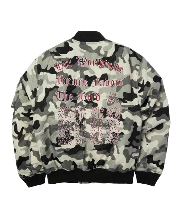 HUF 'Olympia' Flight Jacket - Camo